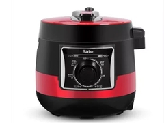 Sato Nồi Áp Suất 5AS064 ( Đỏ/Nâu) - Dung tích 5L