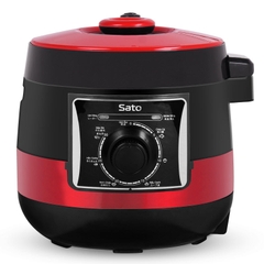 Sato Nồi Áp Suất 5AS065 ( Đỏ/Nâu ) - Dung tích 5L