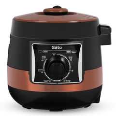 Sato Nồi Áp Suất 5AS065 ( Đỏ/Nâu ) - Dung tích 5L