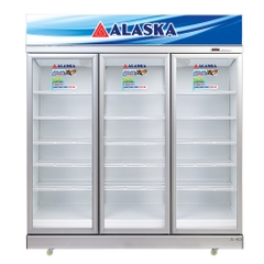 Tủ Mát Alaska SL-16C3, 3 Cánh 1600 Lít Dàn Đồng