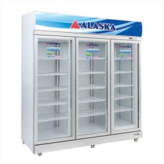 Tủ Mát Alaska SL-16C3, 3 Cánh 1600 Lít Dàn Đồng