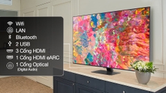 Smart Tivi QLED 4K 85 inch Samsung QA85Q80BAKXXV