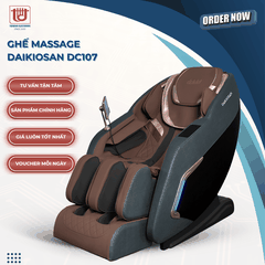 Daikiosan Ghế Massage DC107 - Công suất 140W