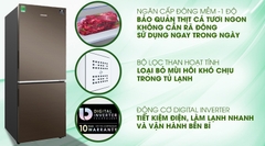 Tủ lạnh Samsung Inverter 276 lít RB27N4010DX/SV