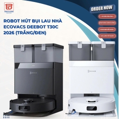 Ecovacs Robot Hút Bụi Lau Nhà Deebot T30C