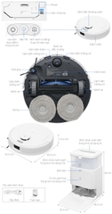 Ecovacs Deebot N30 Pro Omni  - mới 2025