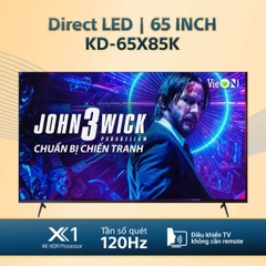 Google Tivi Sony 4K 65 inch KD-65X85K