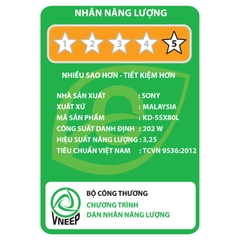 Google Tivi Sony 4K 55 inch KD-55X80L VN3