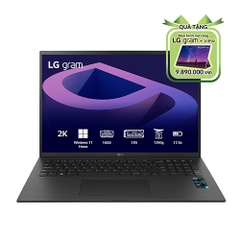 Laptop LG Gram 17Z90Q-G.AH78A5 (Core i7 1260P/ 16GB/ 1TB SSD/ Intel Iris Xe Graphics/ 17.0inch WQXGA/ Windows 11 Home/ Black)