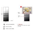 Tủ lạnh Hitachi Inverter 617 lít R-HW620RV X