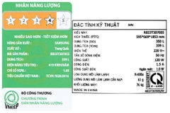 Tủ lạnh Samsung Inverter 339 lít Bespoke RB33T307055/SV