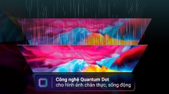 Google Tivi QLED Aqua 4K 50 inch AQT50S800UX