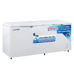 Tủ đông Alaska inveter  518L HB-650CI 1 ngăn đông 2 nắp dỡ