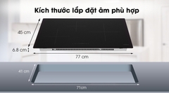 Bếp từ 3 vùng nấu Hafele HC-I773D