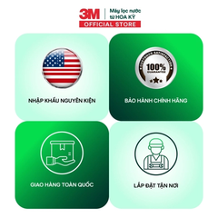 Máy Lọc Nước Lắp Dưới Bổn Rửa 3M BREW120-MS Kèm Vòi 3M
