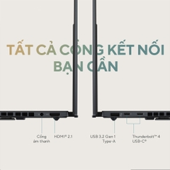 Laptop Asus ZenBook Duo UX8406CA-PZ109WS (Intel Core Ultra 9 285H | 32GB | 1 TB | 14 inch 3K OLED | Cảm ứng | Win 11 | Office | Xám)