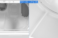 Máy Sấy Thông Hơi Whirlpool 15 Kg 3LWED4815FW0