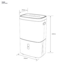 Máy hút ẩm Electrolux EDH12TRBD2