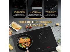 Bếp từ đôi BlueStone ICB-6825 - 5000W