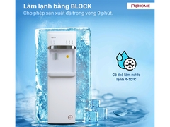 Cây nước nóng lạnh bình âm có chức năng làm đá Fujihome WD628C-IM