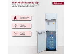 Cây nước nóng lạnh bình âm có chức năng làm đá Fujihome WD628C-IM