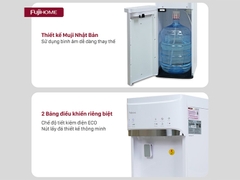 Cây nước nóng lạnh bình âm có chức năng làm đá Fujihome WD628C-IM