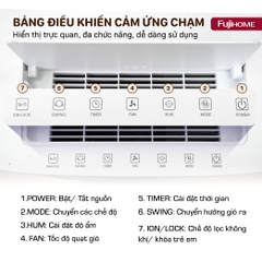 Máy hút ẩm dân dụng Fujihome DH30NW
