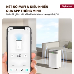 Máy hút ẩm dân dụng Fujihome DH30NW