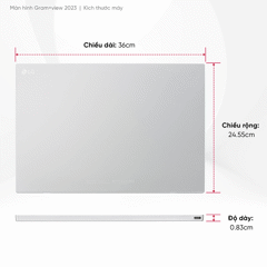 Màn Hình Di Động LG Gram View 16MR70.ASDA5 16 inch 2K WQXGA (2560 x 1600) IPS