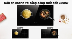 Bếp từ đôi lắp âm Hafele HC-I2712A