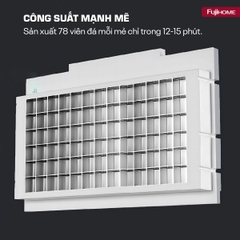 Máy làm đá thương mại kèm lọc nước UF Fujihome IM70C