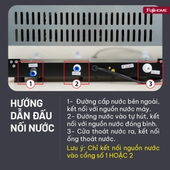 Máy làm đá thương mại kèm lọc nước UF Fujihome IM70C