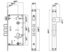 Khóa điện tử Hafele DL6000
