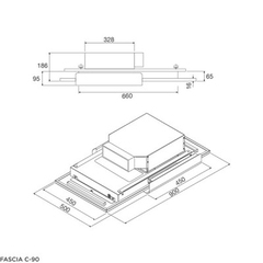 Máy hút mùi Malloca Fascia C-90
