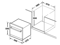 Lò nướng âm tủ GrandX GX75V9