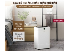 Máy hút ẩm dân dụng Fujihome DH18W-HEPA
