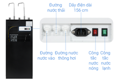 Máy lọc nước RO nóng nguội lạnh Hydrogen Kangaroo KG10A12 10 lõi