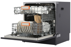 Máy rửa bát 12 -13 bộ Junger Leopard DWJ-103