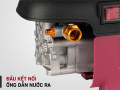 Máy rửa xe mô tơ cảm ứng từ FujiHOME PWX1AJ (có đồng hồ áp và chỉnh áp)