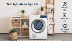 Máy Sấy Thông Hơi Electrolux 8.5 Kg EDS854J3WB