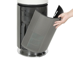 Máy Lọc Không Khí LG 360 Độ Alpha 1 Tầng Màu Vàng Be AS65GDBY0