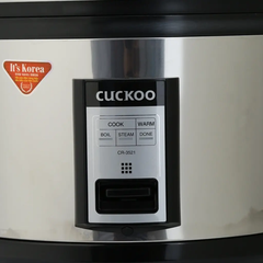 Nồi cơm điện cơ 6,3L Cuckoo CR-3521S-Thân inox-Korean