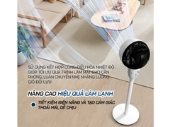 Quạt đối lưu không khí Fujihome CF25 (Điều khiển cơ)