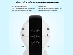 Quạt tháp điện tử FujiHome TF-13E