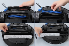 Robot hút bụi lau nhà Ecovacs Deebot T90 PRO OMNI - Đen