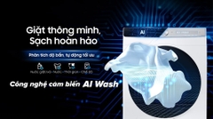 Máy giặt thông minh AI Samsung Inverter 10kg WW10TP44DSH/SV