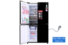 Tủ lạnh Sharp SJ-FXP640VG-BK 639 lít 4 cửa Inverter
