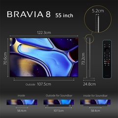 Google Tivi OLED Sony 4K 55 inch K-55XR80