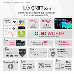 LG Gram 16 inch i5 16GB 512GB (2023) – 16Z90RS-G.AH54A5