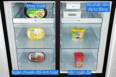 Tủ Lạnh Hitachi Inverter 569 Lít R-WB640PGV1 GCK